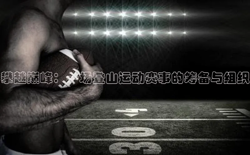 攀越巅峰：一场登山运动赛事的筹备与组织